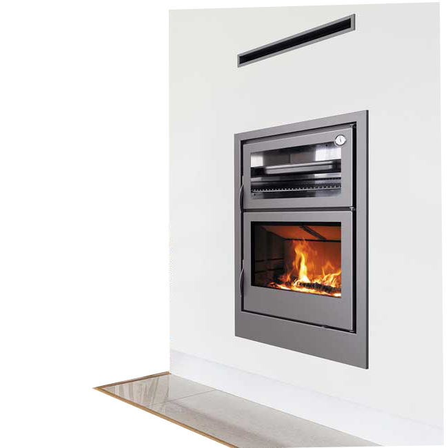 Horno metalico de leña acero inoxidable 70 MPI-3 - 652 - Comercial Prados